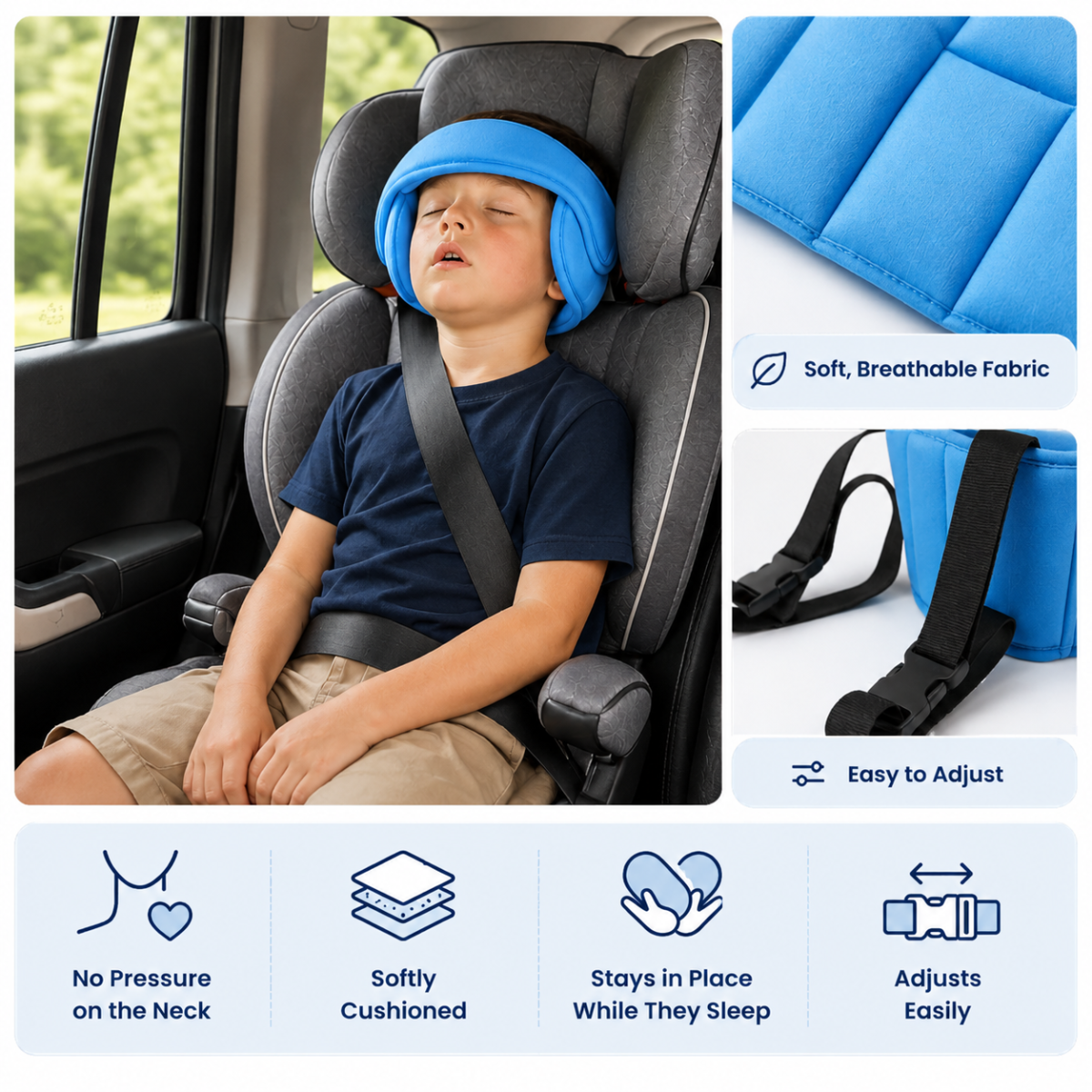 TinyDreams™ – Stable Head, Better Sleep for Your Child